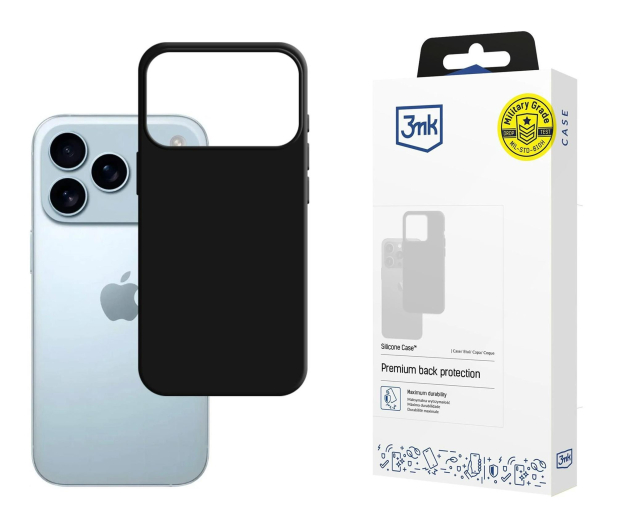 3mk Silicone Case do iPhone 18 Pro Max / 17 Pro Max - 1360823 - zdjęcie